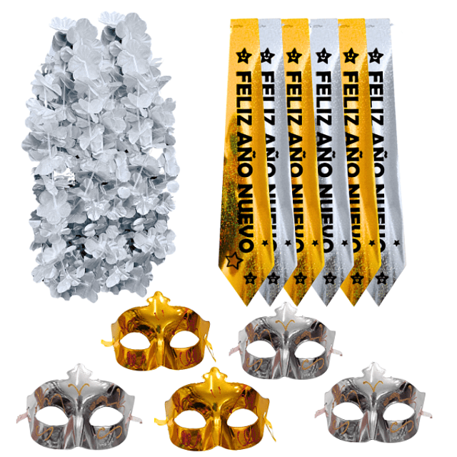 Pack Cotillon Fiesta Año Nuevo Basic