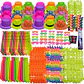 Pack Cotillón Fiesta Flúor 249 Art. - Miniatura 1
