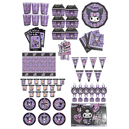 Set de cumpleaños Kuromi