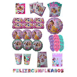 Set de cumpleaños Princesas