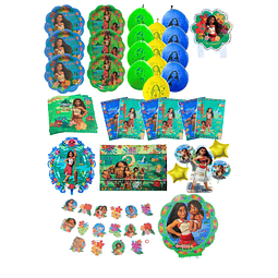 Set de cumpleaños Moana