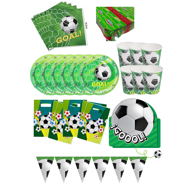 Pack de cumpleaños Futbol