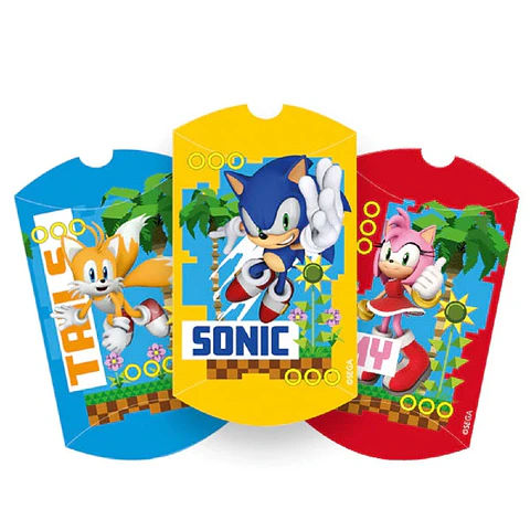 Caja de sorpresa Sonic x6