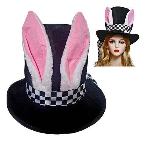 Gorro Disfraz Copa Mago Conejo