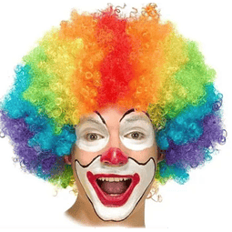 Peluca de Payaso  afro