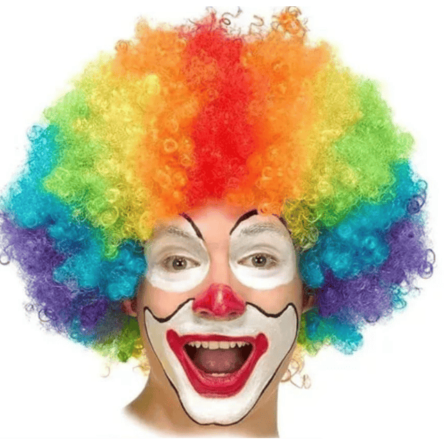 Peluca de Payaso  afro