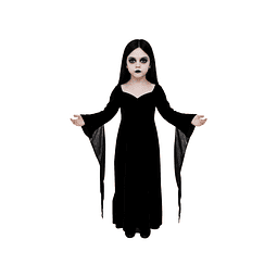 Morticia addams infantil