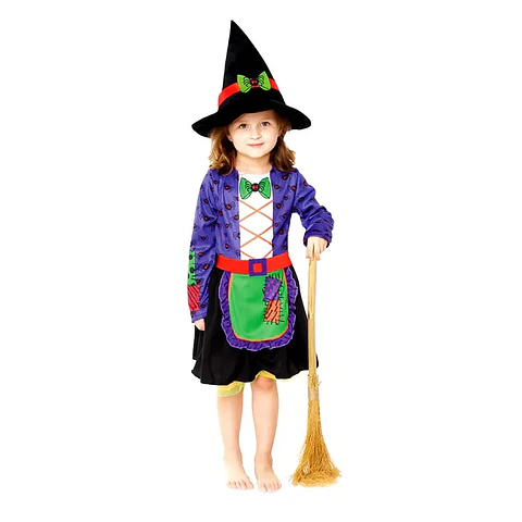 Disfraz de Brujita (talla 1-2 años)