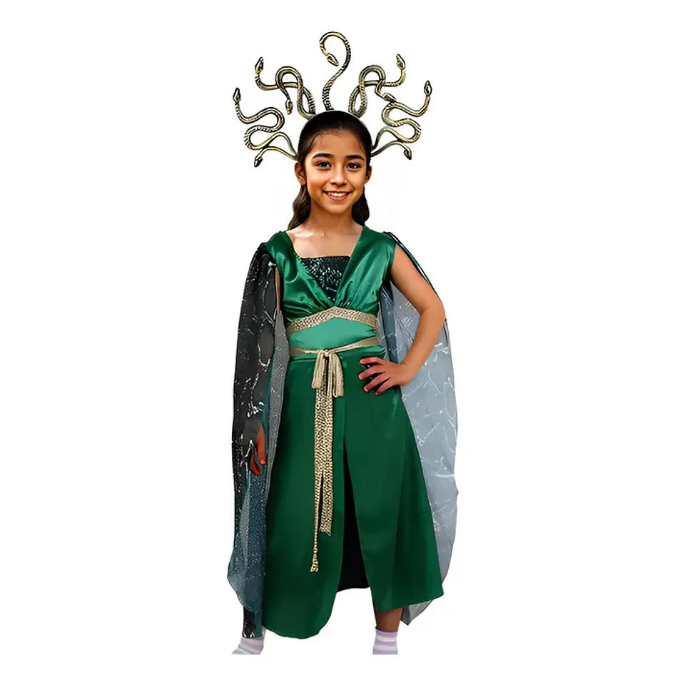 Disfraz Medusa Infantil 1