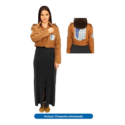 Disfraz Chaqueta Attack on Titan 