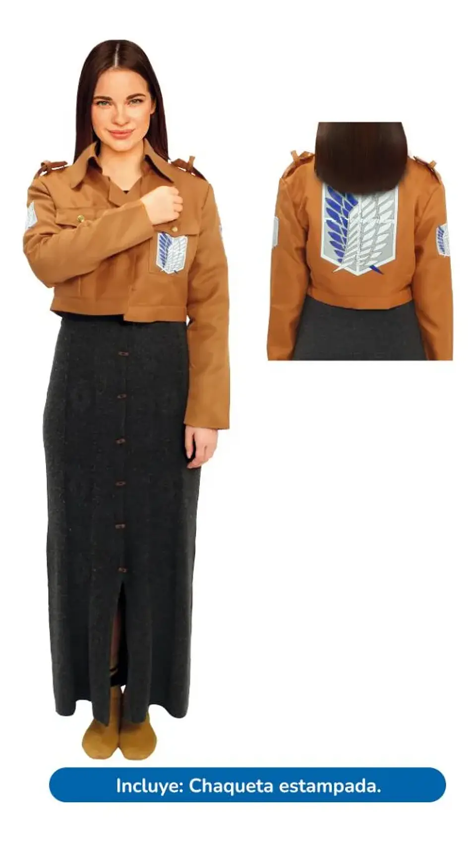 Disfraz Chaqueta Attack on Titan  1
