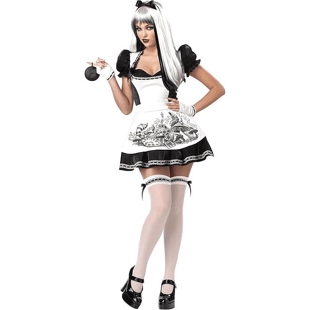 Disfraz Dark Alice Adulta  (Talla M)
