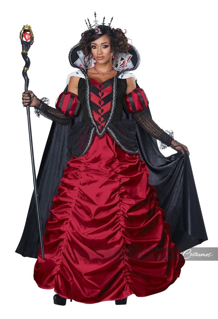 Disfraz Reina De Corazones Premium Adulta