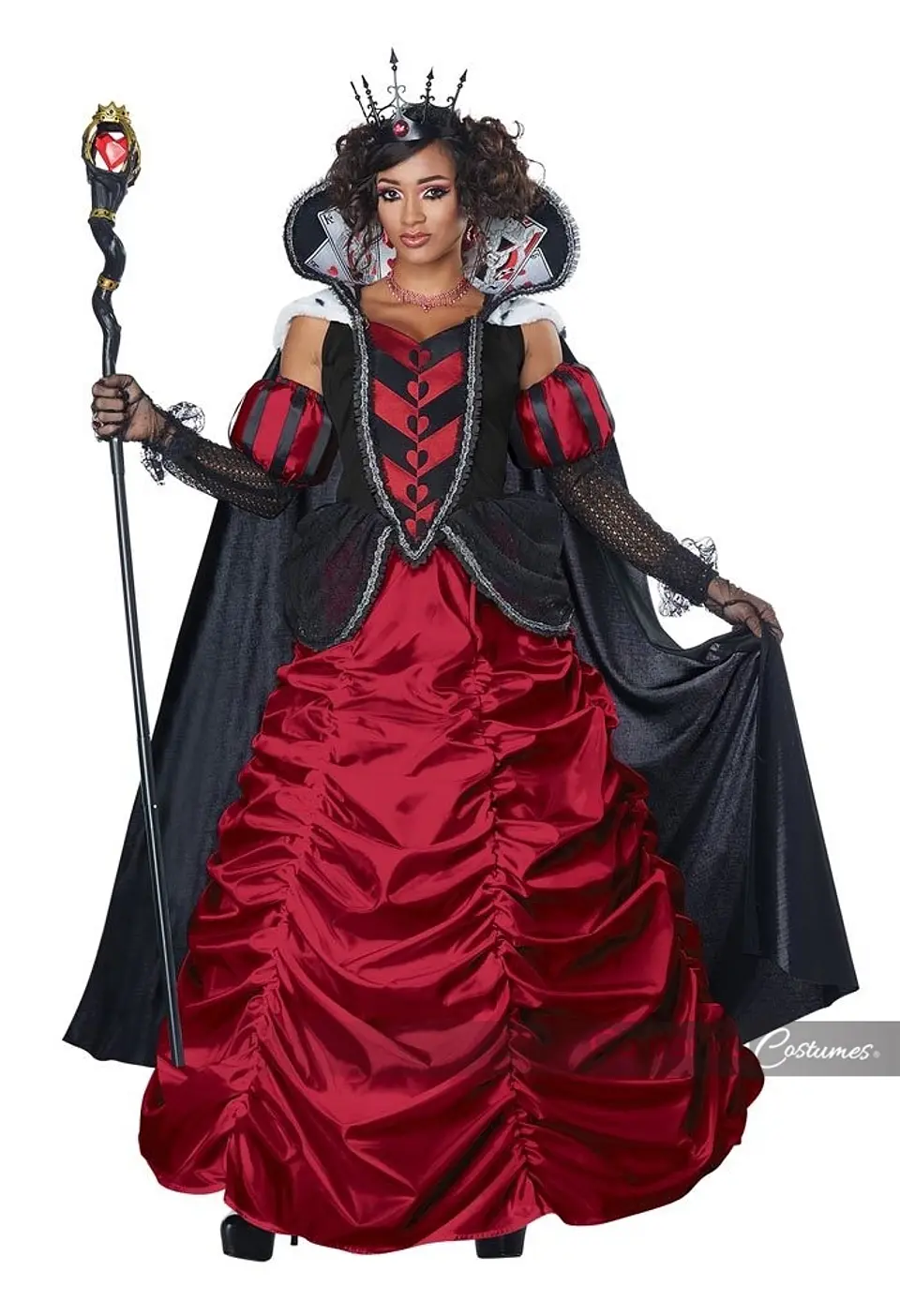 Disfraz Reina De Corazones Premium Adulta 1