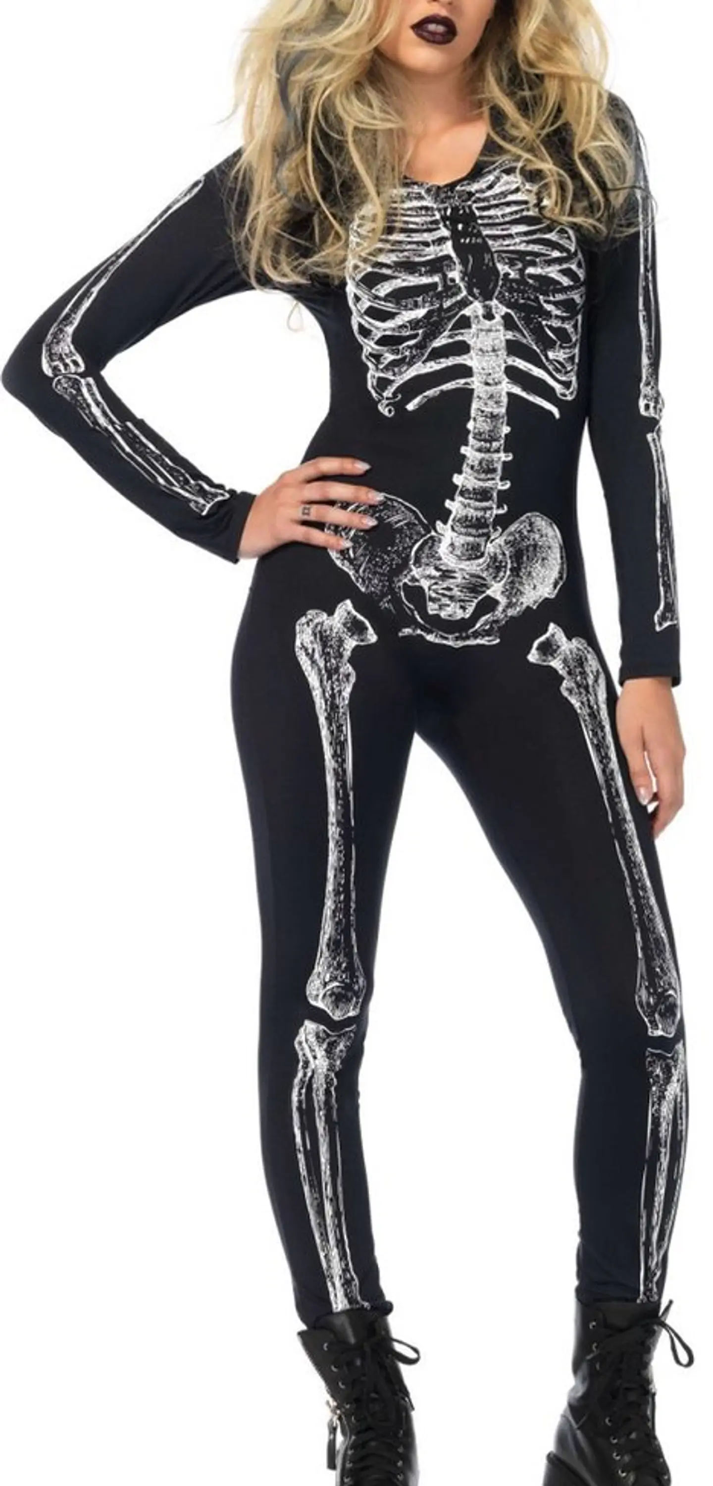 Disfraz X-Ray Eskeleton Catsuit Talla L 1