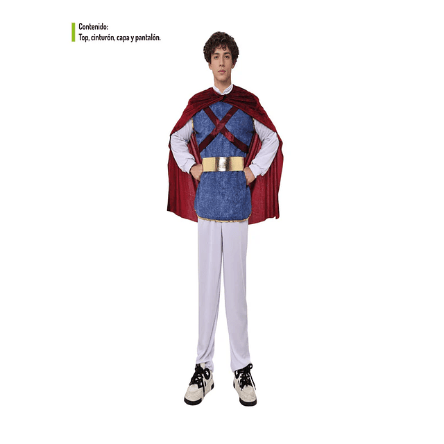 Disfraz Principe azul  Adulto