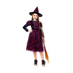 Disfraz de bruja Fucsia
