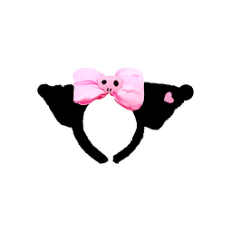 Cintillo huimita gatito negra