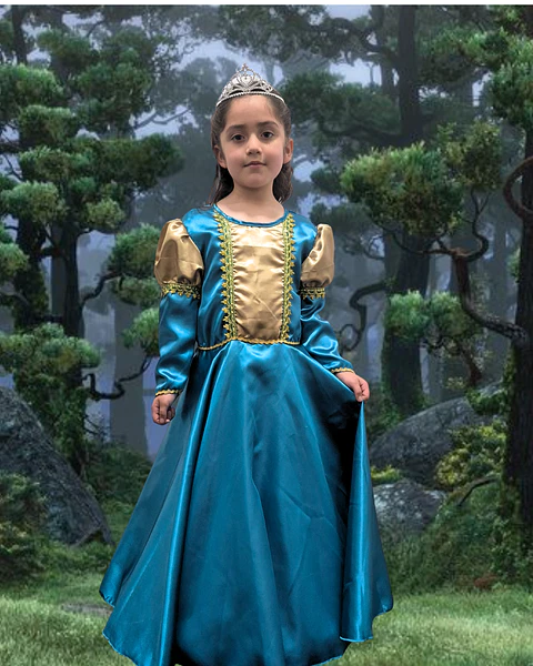 Disfraz princesa valiente