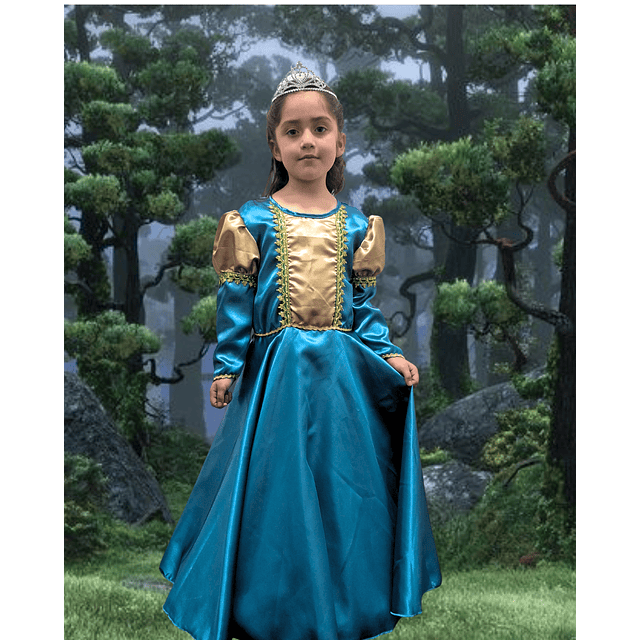 Disfraz princesa valiente