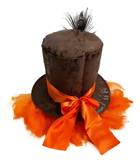 Gorro Cotillon Espuma Sombrerero Loco