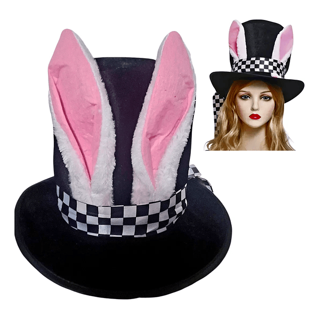 Gorro conejo de Alicia
