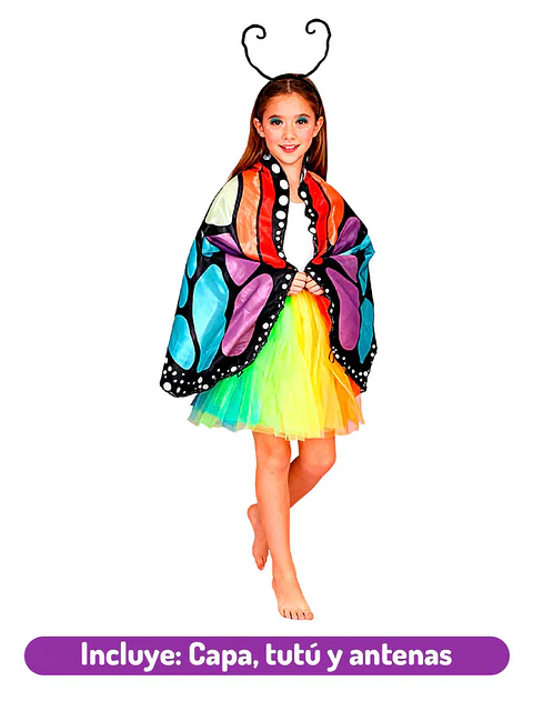 Disfraz Traje Mariposa Infantil