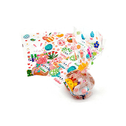 Bolsa Celofan 12.5X27Cm Pascua Surtido X 50 Unidades