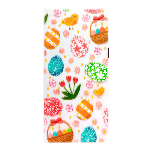 Bolsa Celofan 12.5X27Cm Pascua Surtido X 50 Unidades