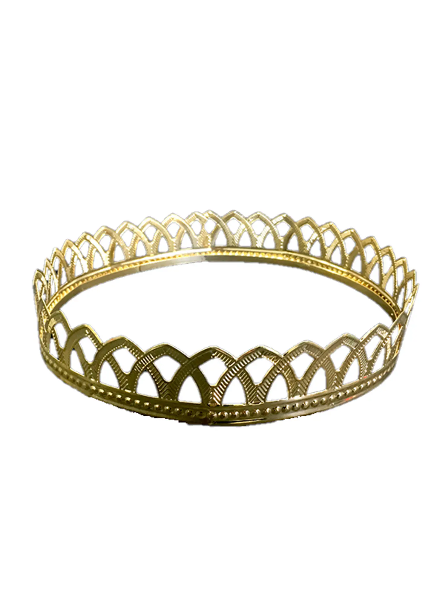 Corona Metalica Rey Dorado 1