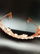 Tiara metalica Rose gold - Miniatura 2
