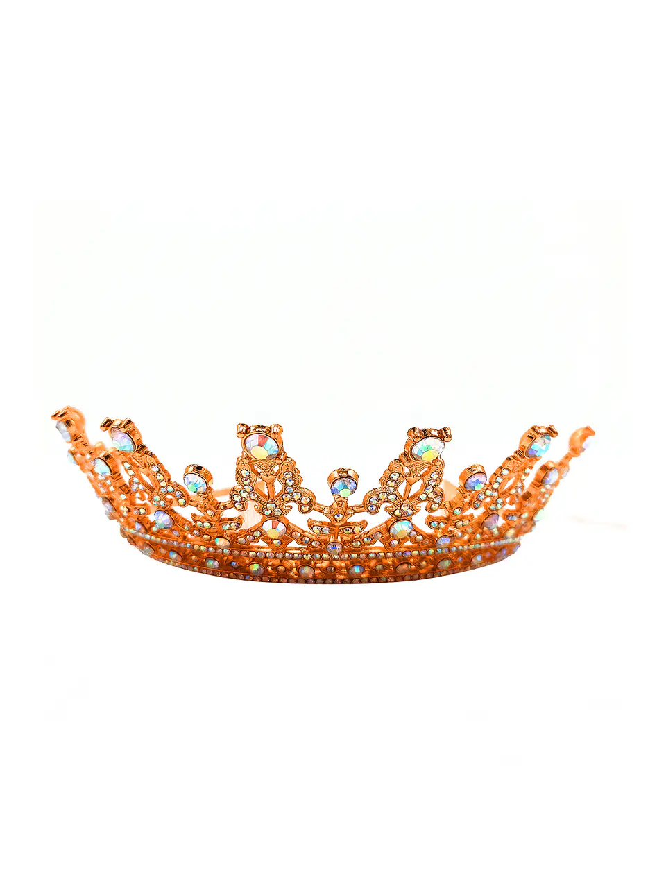 Tiara metalica Rose gold 1