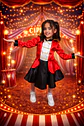 Disfraz Traje Maestra de Circo Infantil - Miniatura 1
