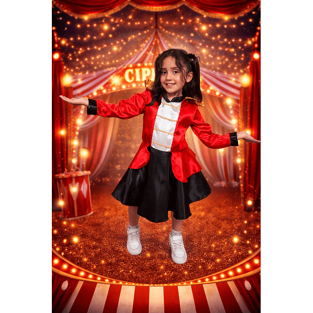 Traje Maestra de circo infantil