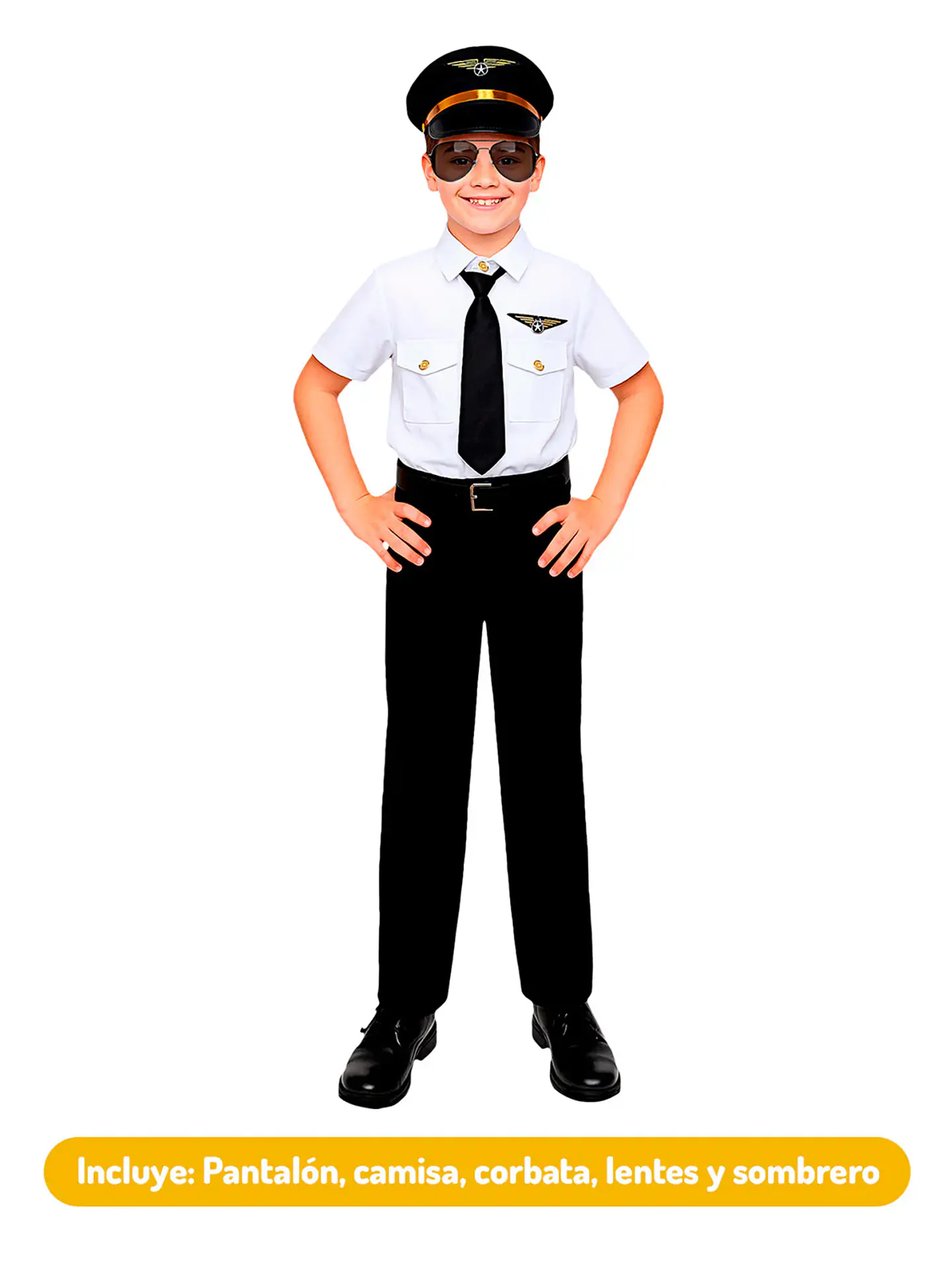 Disfraz Traje Piloto Infantil 1