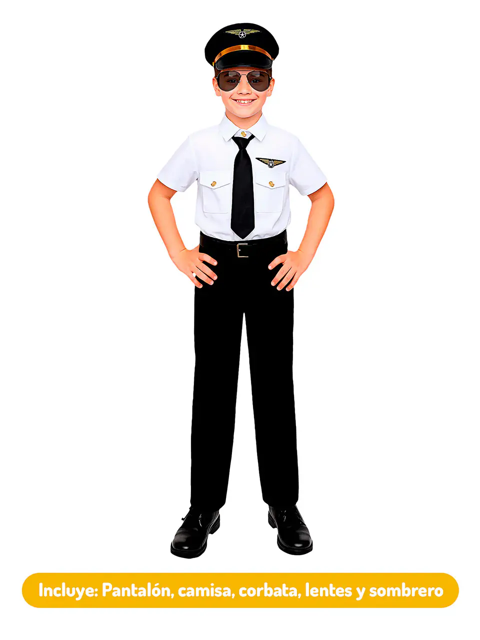 Disfraz Traje Piloto Infantil 1