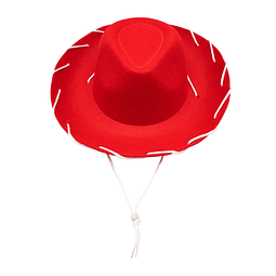 Gorro vaquerita chico rojo