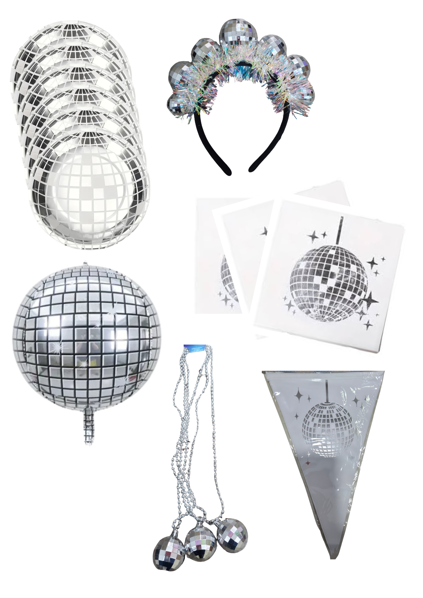 Pack Cotillon Onda Disco
