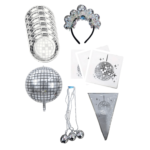 Pack Cotillon Onda Disco