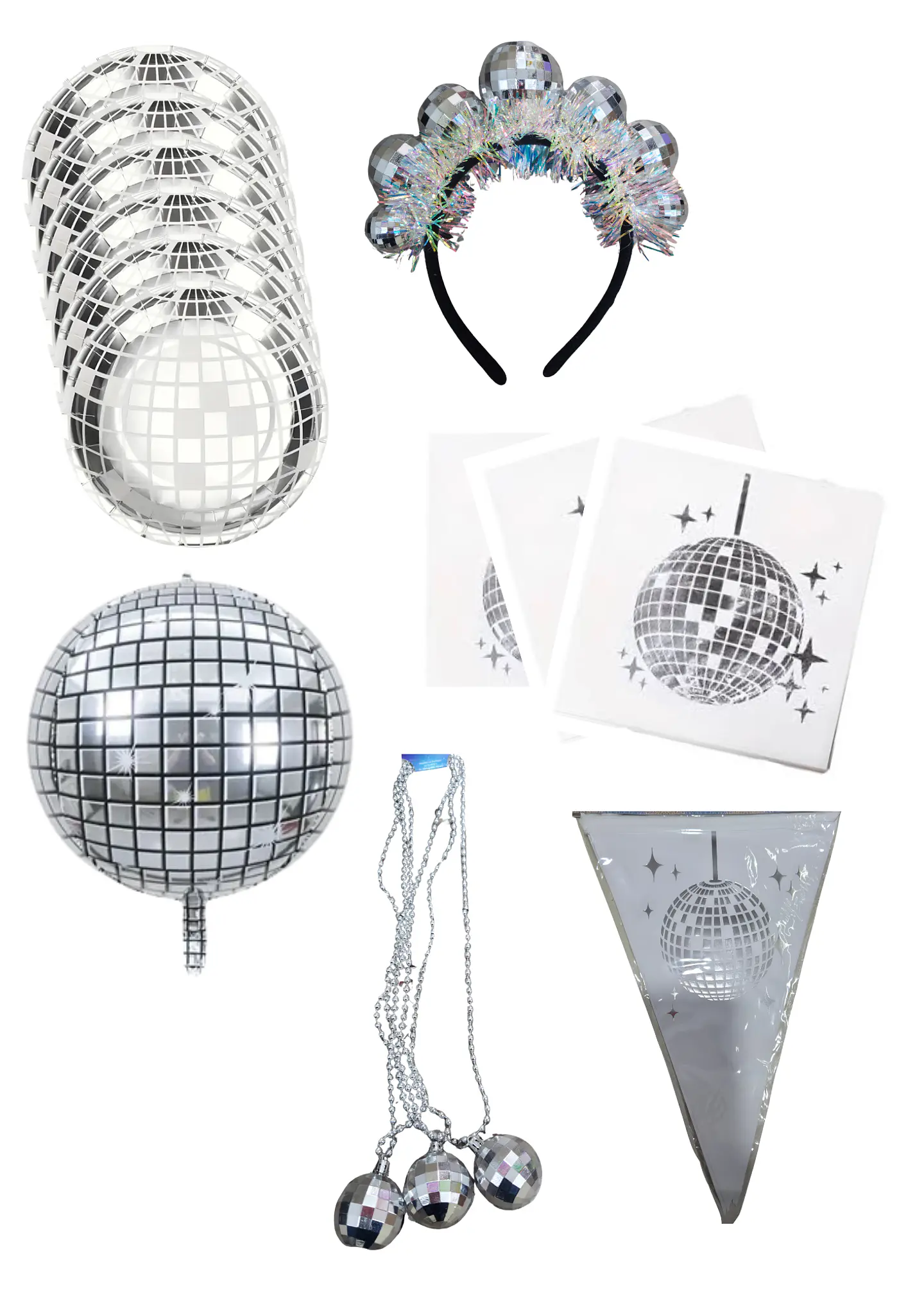 Pack Cotillon Onda Disco 1