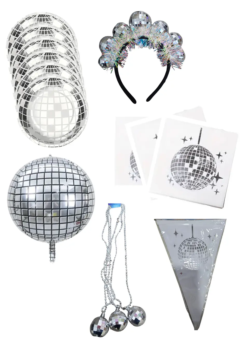 Pack Cotillon Onda Disco 1