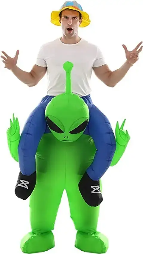 Disfraz Inflable Alien Ride Adulto
