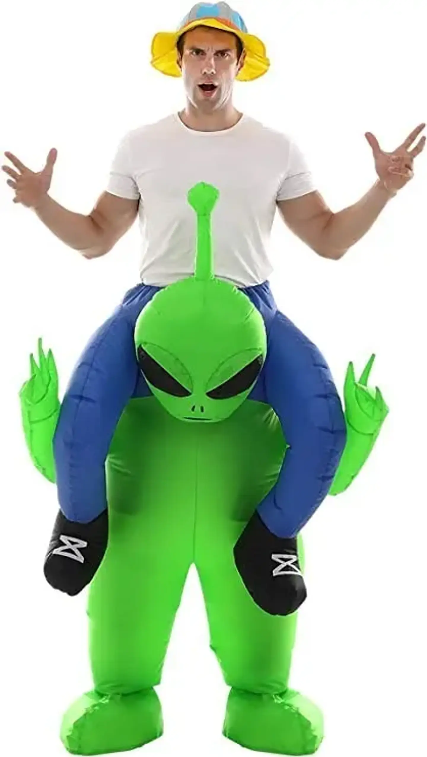 Disfraz Inflable Alien Ride Adulto 1