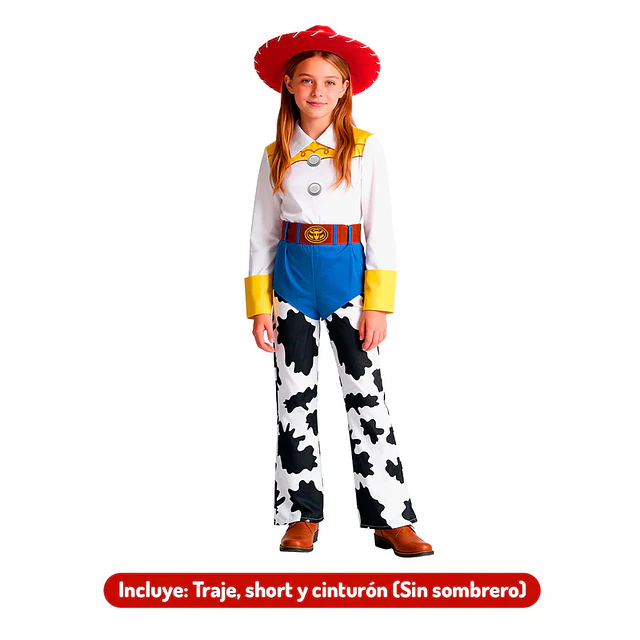 Traje vaquerita niña