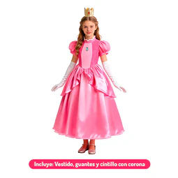 Princesa Fucsia Infantil
