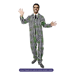 Traje a rayas adulto