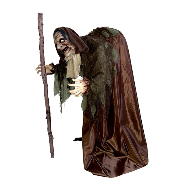 Viejita con joroba animatronic 