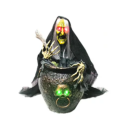 Brujita caldera animatronics