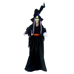 Bruja conjuro animatronics