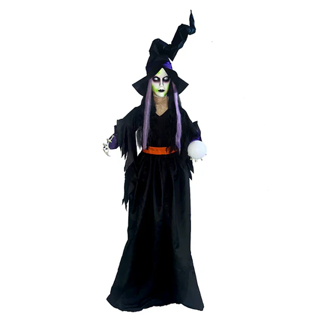 Bruja conjuro animatronics